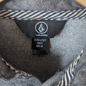 Kids Vans gray polo shirt - 12 youth